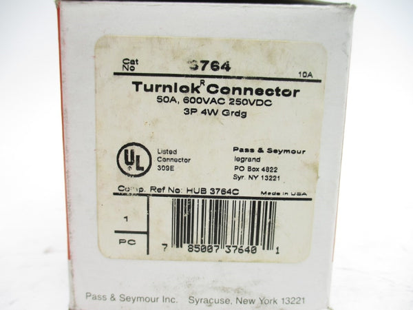 PASS & SEYMOUR 3764 600VAC 50A NSMP