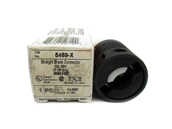 PASS & SEYMOUR 5469-X 250V 20A NSMP