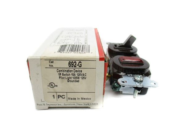 PASS & SEYMOUR 692-G 120VAC 15A NSMP