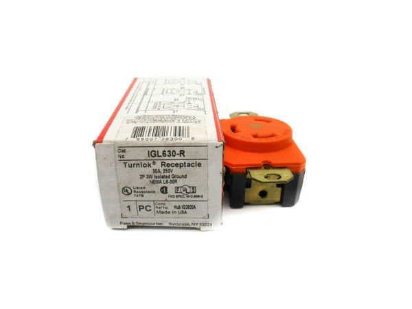 PASS & SEYMOUR IGL630-R 250V 30A NSMP