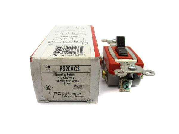 PASS & SEYMOUR PS20AC3 120/277VAC 20A (BROWN) NSMP