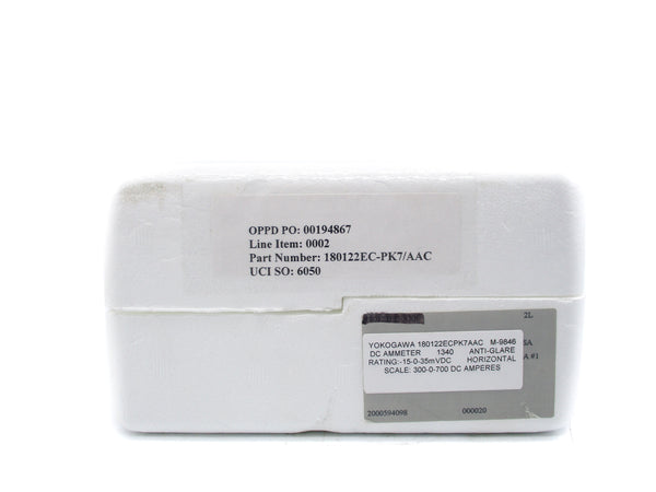 YOKOGAWA 180122ECPK7AAC 0-700A NSMP