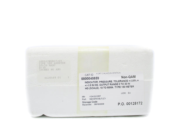 YOKOGAWA 180187HXBJ7JZY 0-30IN NSMP