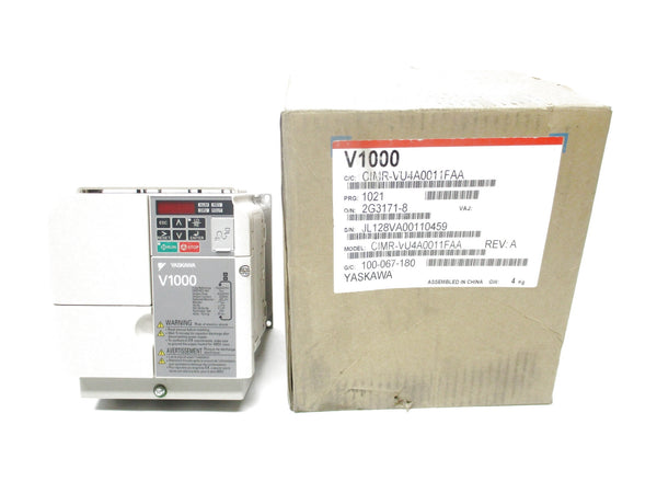 YASKAWA CIMR-VU4A0011FAA 380-480VAC 14.0/10.4A NSMP