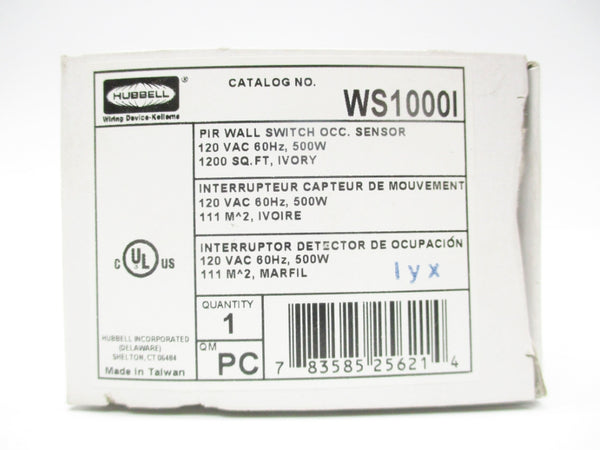 HUBBELL WS1000I 120VAC (AS PICTURED) NSMP