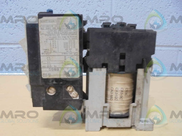 SPRECHER+SCHUH CA3-9C MOTOR STARTER WITH O/L RELAY UNMP