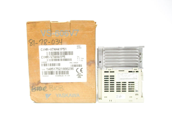 YASKAWA CIMR-V7AM41P51 380-460V 7A NSMP