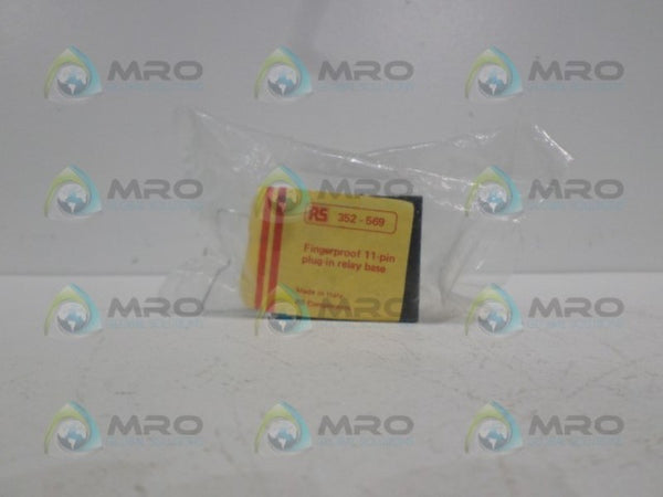 RS COMPONENTS 352-569 PLUG-IN RELAY BASE NSMP