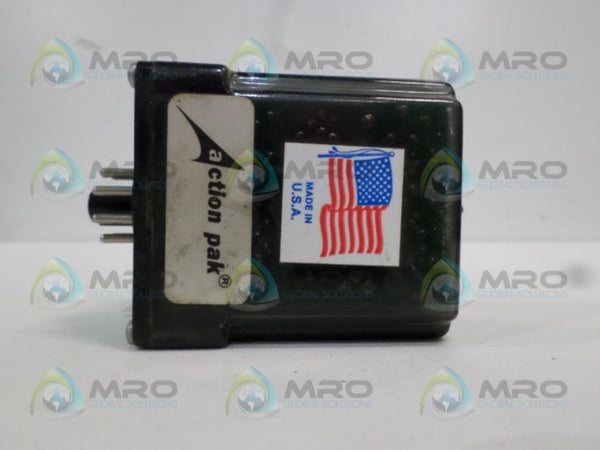 ACTION PAK 4300-113 RELAY 120V UNMP