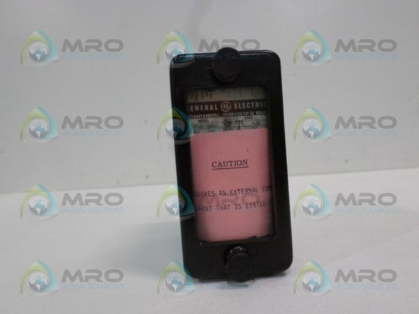 GENERAL ELECTRIC 12PJV11BB2 OVERVOLTAGE RELAY 125VDC UNMP