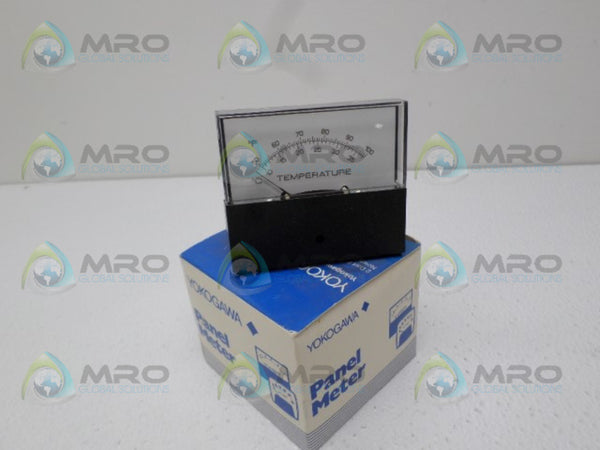 YOKOGAWA 255220MTMT8JAM ASP-521-0-3 PANEL METER 50/100F 10/35C NSMP