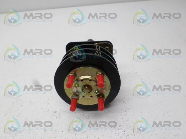 SHALLCO 2604C RELAY LOCKOUT CONTROL SWITCH NSNP