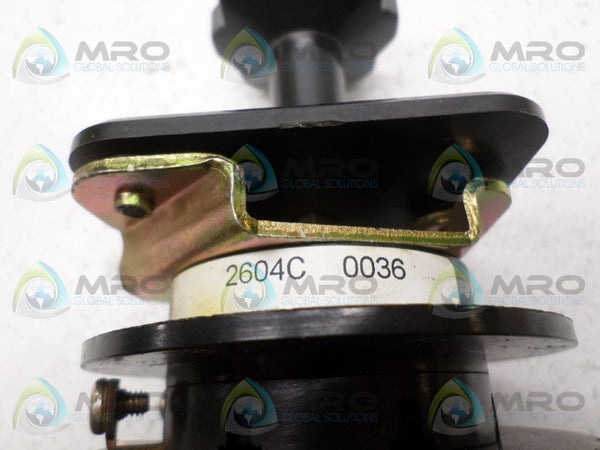 SHALLCO 2604C RELAY LOCKOUT CONTROL SWITCH NSNP