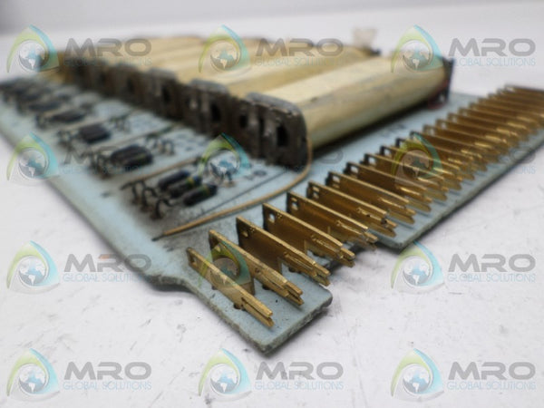 ADVANTAGE ELECTRONICS 35305034 RELAY BOARD UNMP