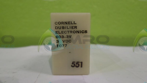 CORNELL ELECTRIC 1077-551 RELAY NSNP