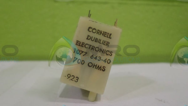 CORNELL ELECTRIC 1077-923 RELAY NSNP