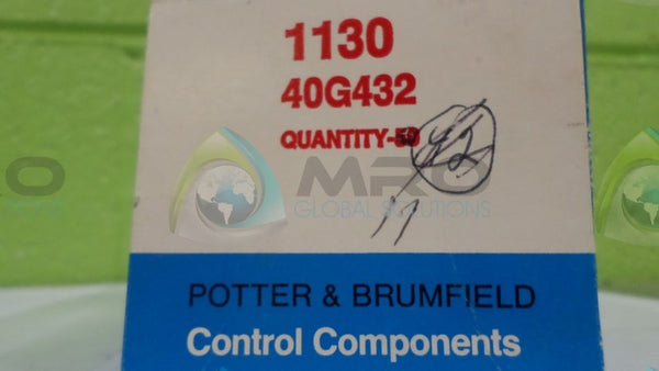 POTTER & BRUMFIELD 40G432 (LOT OF 16) RELAY SOCKET INSULATOR PAD NSMP