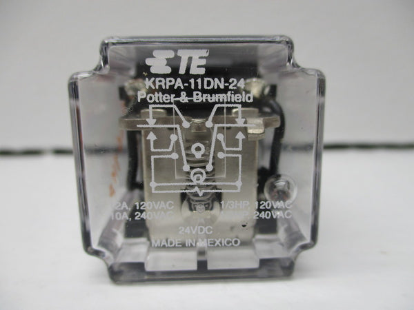 TE CONNECTIVITY KRPA-11DN-24 RELAY 24VDC UNMP