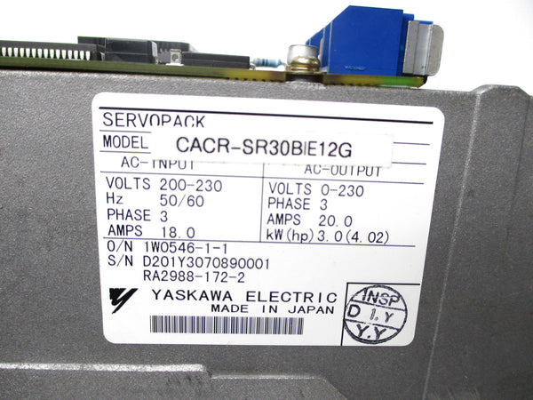 YASKAWA ELECTRIC CACR-SR30BIE12G NSNP