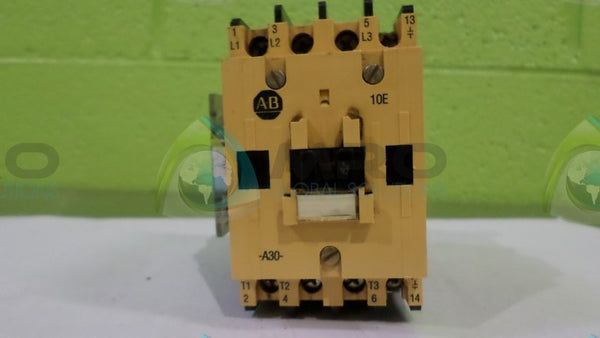 ALLEN BRADLEY 100-A30ND3 w/ 195-BA11 RELAY UNMP