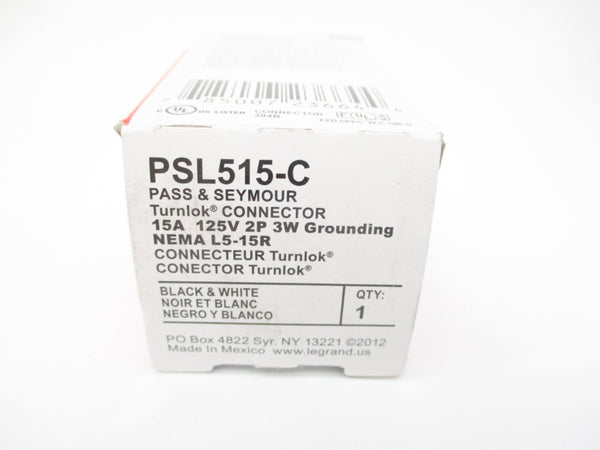 PASS&SEYMOUR PSL515-C 125V 15A NSMP