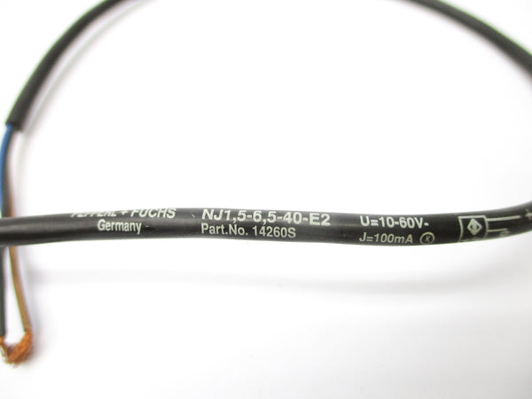 PEPPERL+FUCHS NJ1,5-6,5-40-E2 14260S UNMP