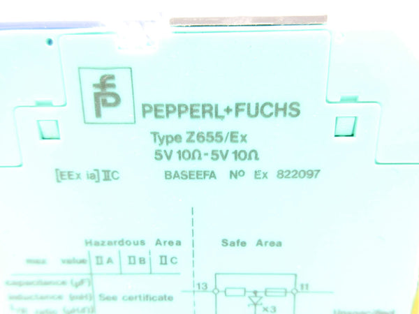 PEPPERL+FUCHS Z655/EX 822097 250V NSNP