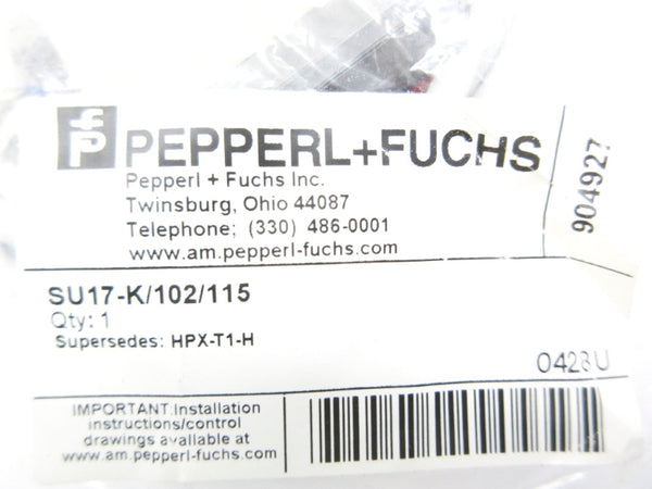 PEPPERL+FUCHS SU17-K/102/115 904927 NSMP
