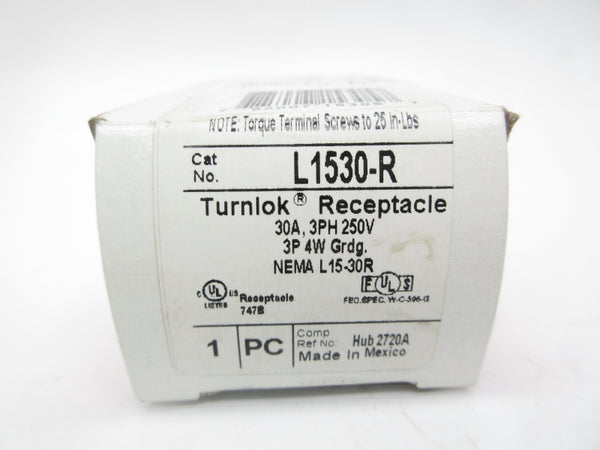 PASS & SEYMOUR L1530-R 250V 30A NSMP