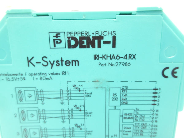 PEPPERL+FUCHS IRI-KHA6-4.RX 27986 NSNP