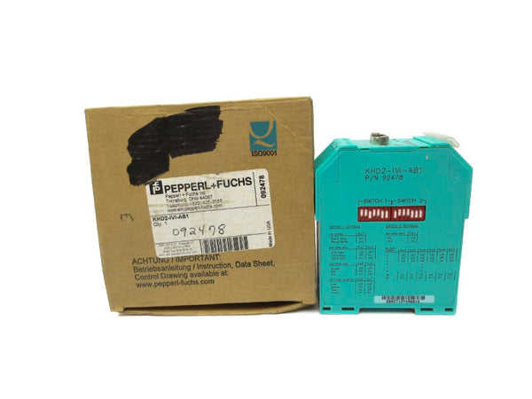 PEPPERL+FUCHS KHD2-IVI-AB1 92478 NSMP