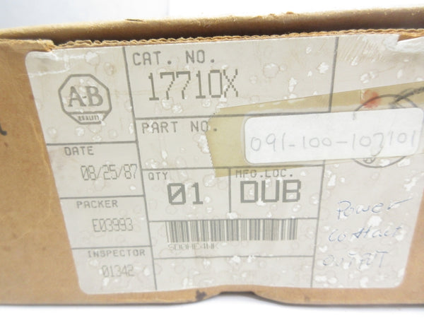ALLEN BRADLEY 1771-OX 250VAC 2A NSMP