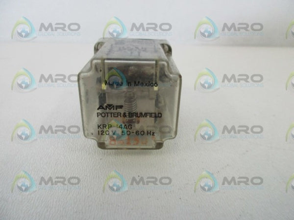 POTTER & BRUMFIELD KRP-14AG-120V RELAY UNMP