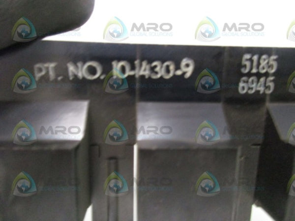 CUTLER HAMMER 10-1430-9 RELAY W/ PUSHBUTTON RESET UNMP
