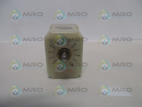 AMP CHB-38-70001 TIME DELAY RELAY (MISSING KNOB) UNMP