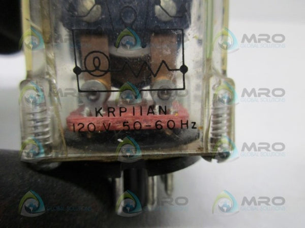 POTTER & BRUMFIELD KRP11AN RELAY 120V UNMP