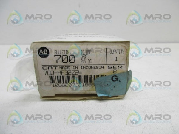 ALLEN BRADLEY 700-HF32Z24 SER. B RELAY 24VDC NSMP