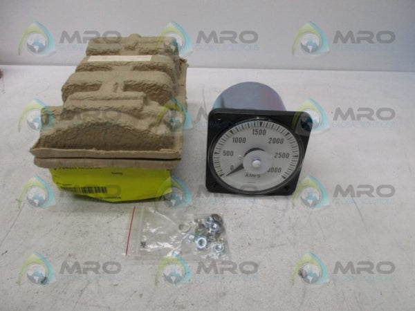 YOKOGAWA 103191HE-PK7/LXS METER AMPS 0-3000 NSMP