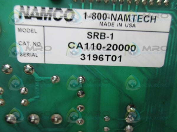 NAMCO CA110-20000 RELAY BOARD NSNP