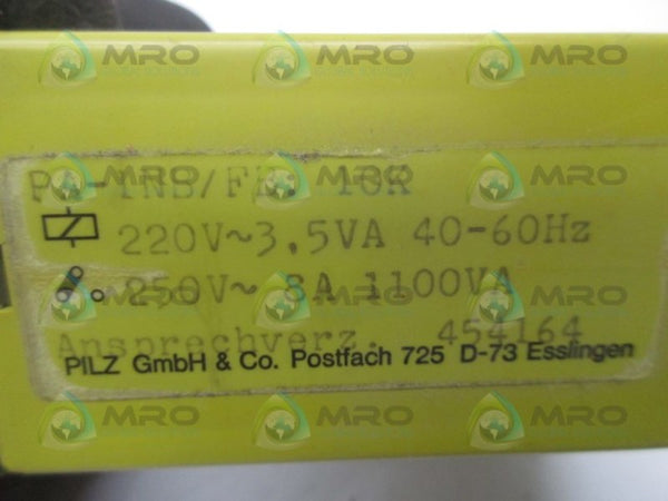 PILZ PA-1NB/FB:10K SAFETY RELAY UNMP