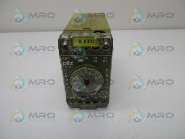 PILZ PA-1NB/FMB:10KQ SAFETY RELAY UNMP