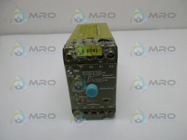 PILZ P1M-1NK/220V/1A/1R SAFETY RELAY UNMP