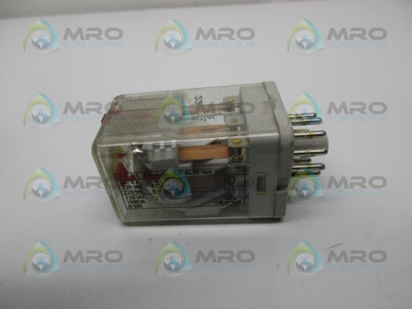 KUHNKE UF3N-220VACN RELAY SOCKET  UNMP