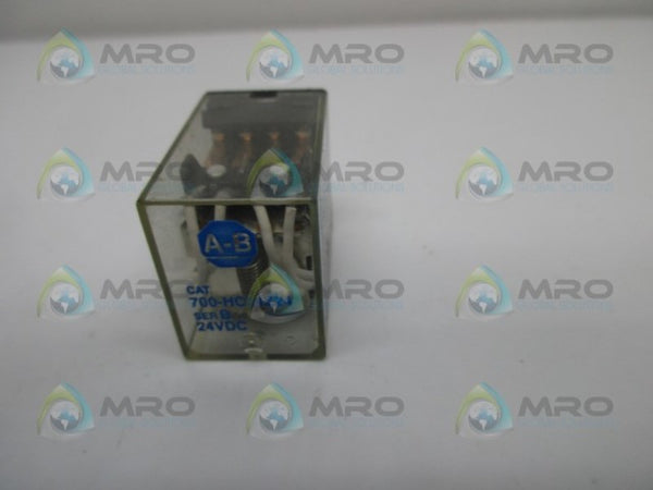 ALLEN BRADLEY 700-HC24Z24 SER. B RELAY 24VDC UNMP