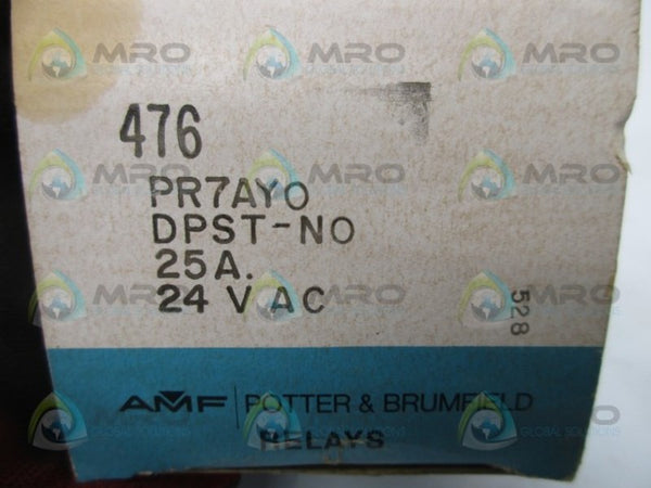 POTTER & BRUMFIELD PR7AY0 RELAY NSMP