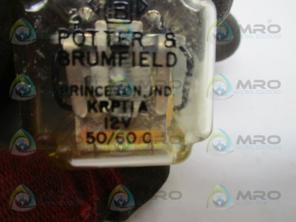 POTTER & BRUMFIELD KRP11A RELAY NSMP