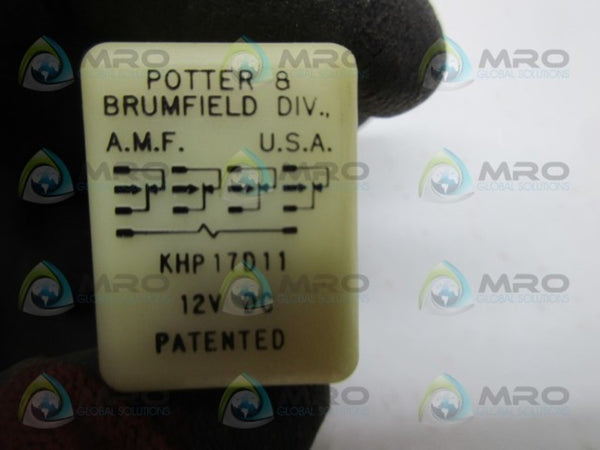 POTTER & BRUMFIELD KHP17D11-12VDC RELAY NSMP