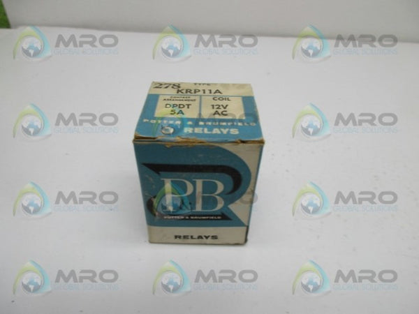 POTTER & BRUMFIELD KRP11A-12V RELAY NSMP