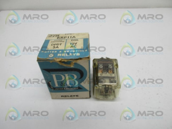 POTTER & BRUMFIELD KRP11A-12V RELAY NSMP