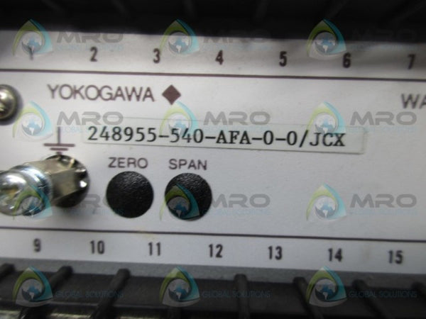 YOKOGAWA 248955-540-AFA-0-0/JCX TRANSDUCER NSMP